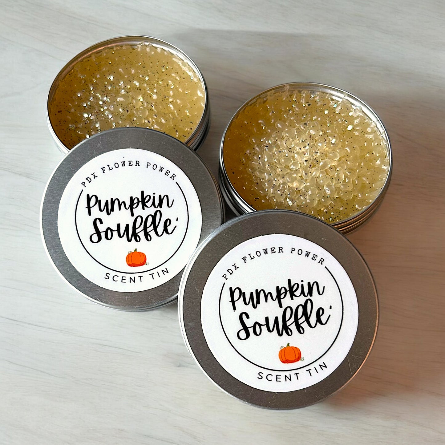 Pumpkin Soufflé Scent Tin (Set of Two)