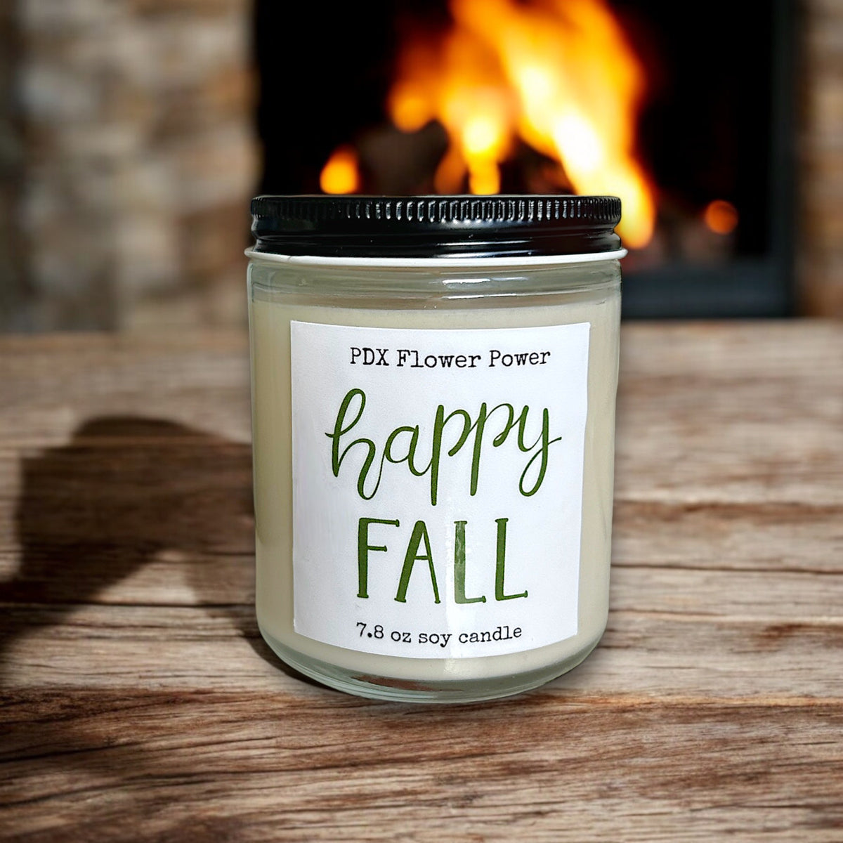 Happy Fall soy candle
