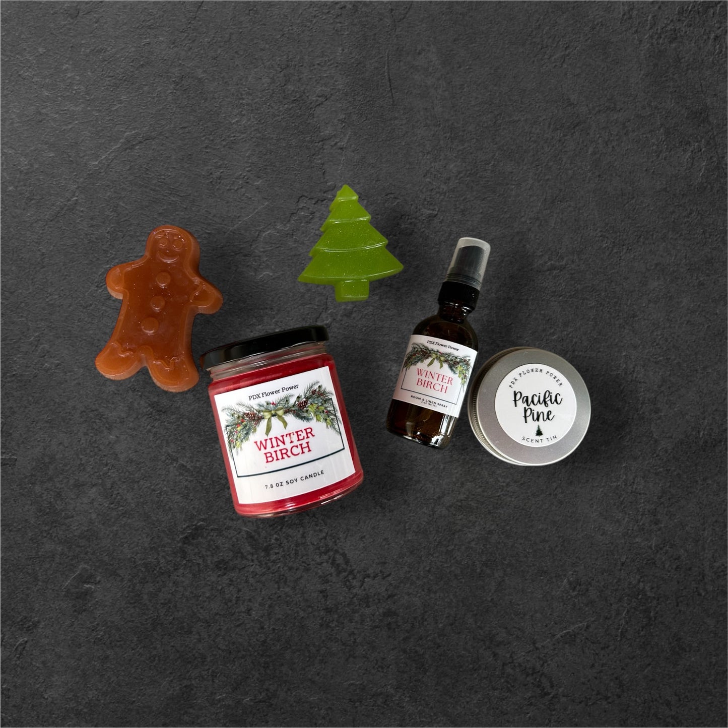Winter Birch gift set,  winter wonderland gift set, holiday gift set
