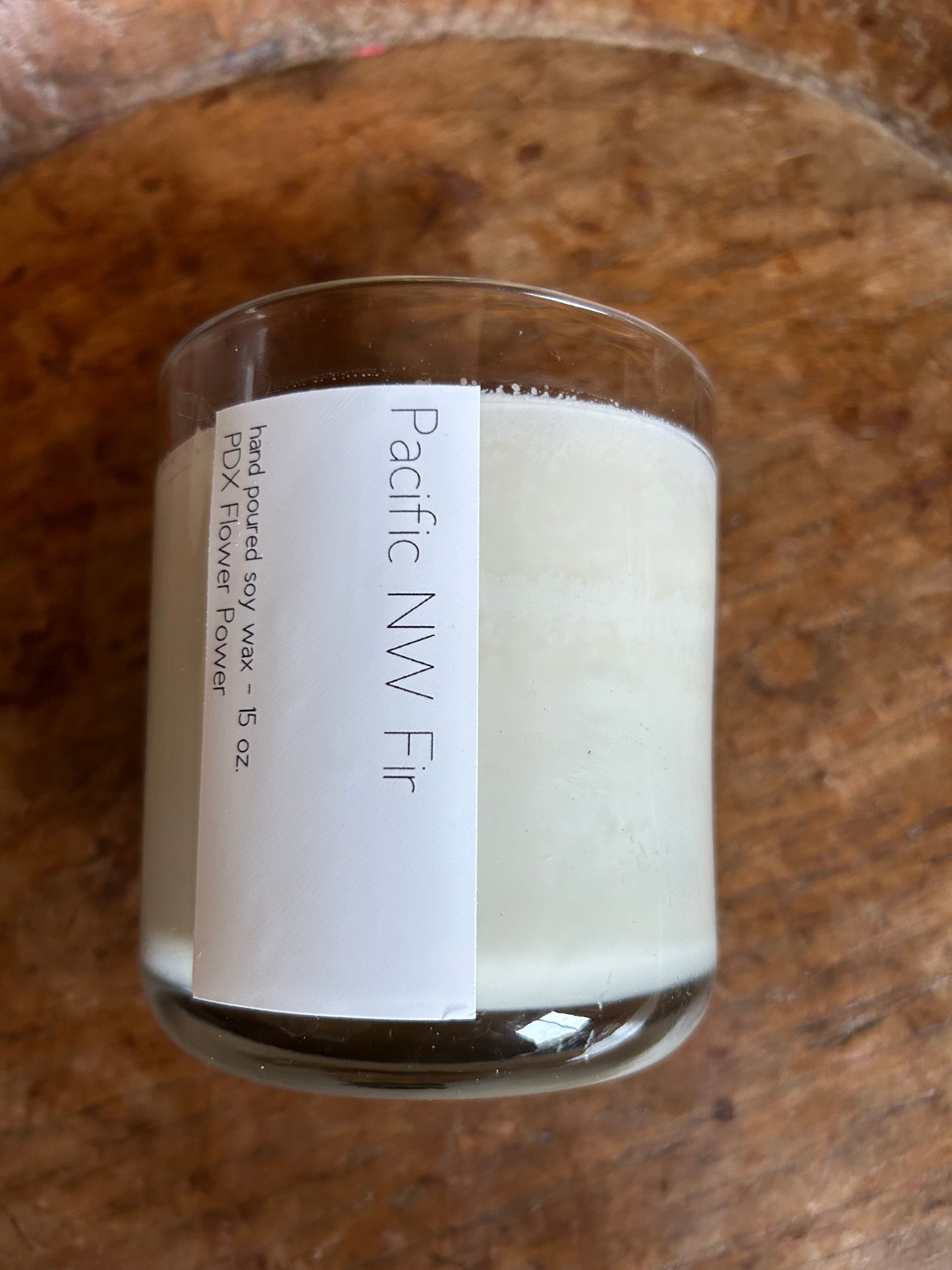 PDX Flower Power 15 oz Soy Candle. Mercantile Jar