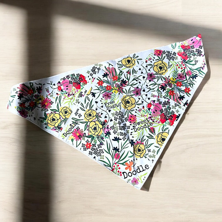 Sweet Doodle Dog Bandana