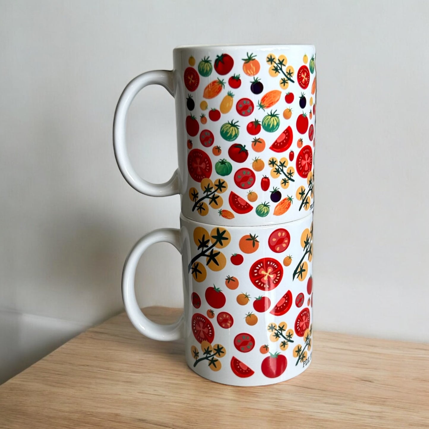 Tomato Mug Set of 2