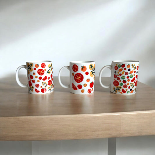 Tomato Mug Set of 3
