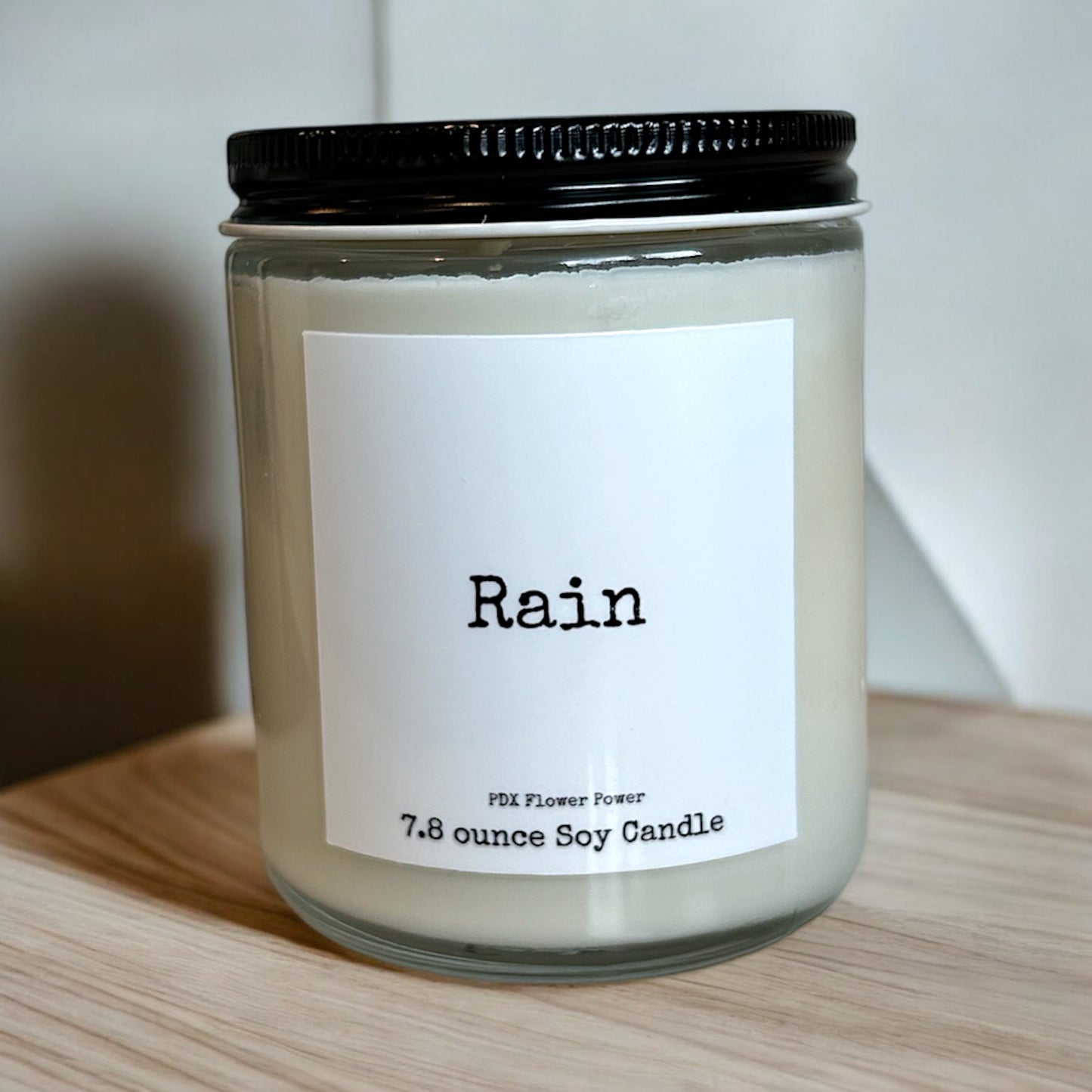PDX Flower Power soy rain candle