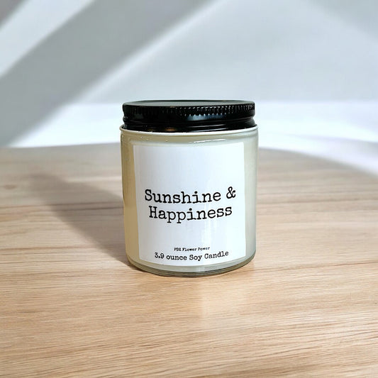 Sunshine & Happiness Soy Candle
