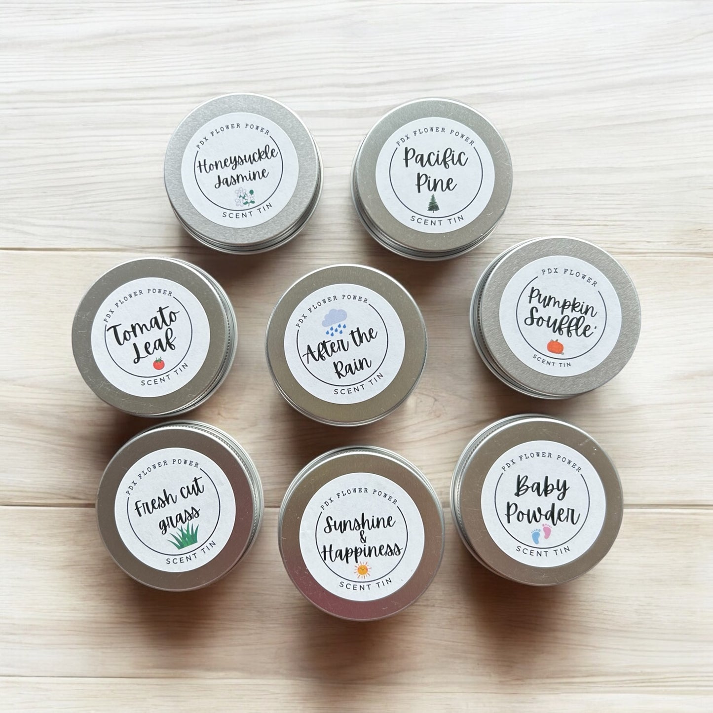 Scent Tin Set of 2