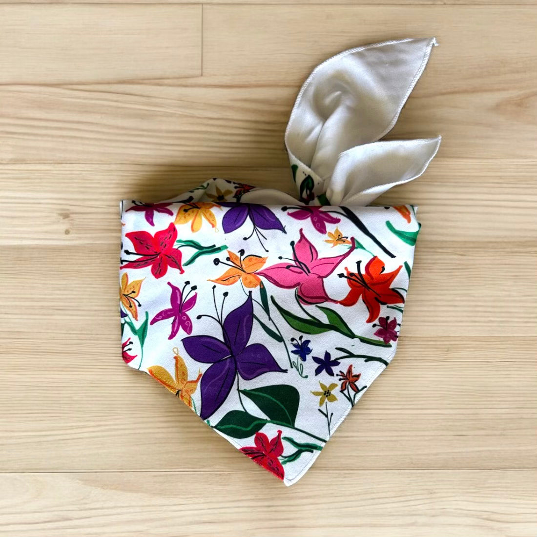 Summer Blooms dog bandana
