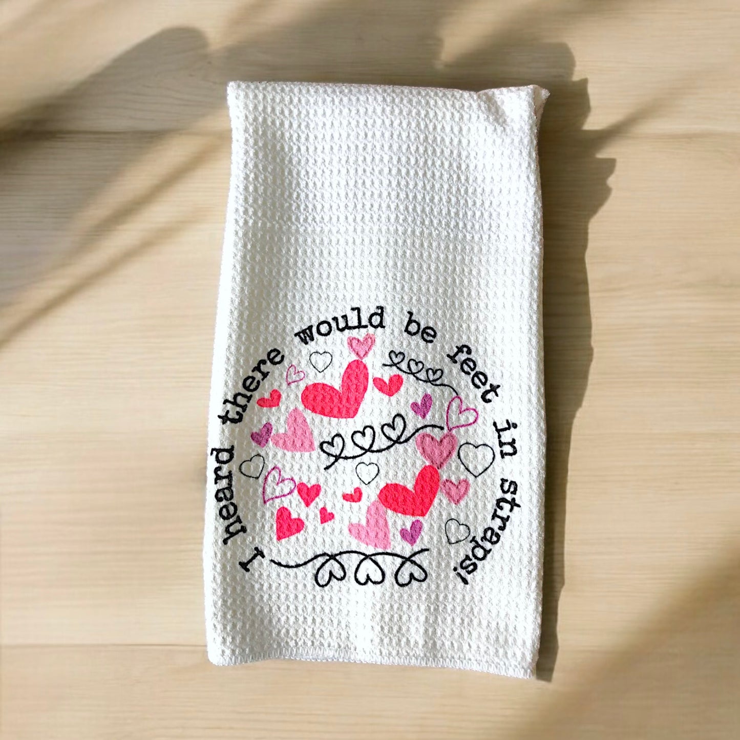 Feet In Straps Pilates Reformer Towel | Pilates Gift | PDX Flower Power