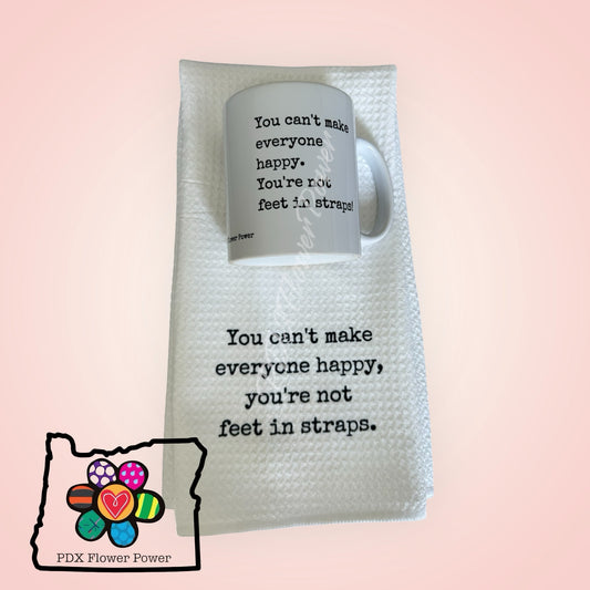 Pilates Feet in Straps gift set, Pilates mug, Pilates towel. Pilates Instructor gift, valentine pilates, Pilates instructor, pilates love Gift for her, Pilates Reformer, gifts for pilates enthusiast "You can't mak