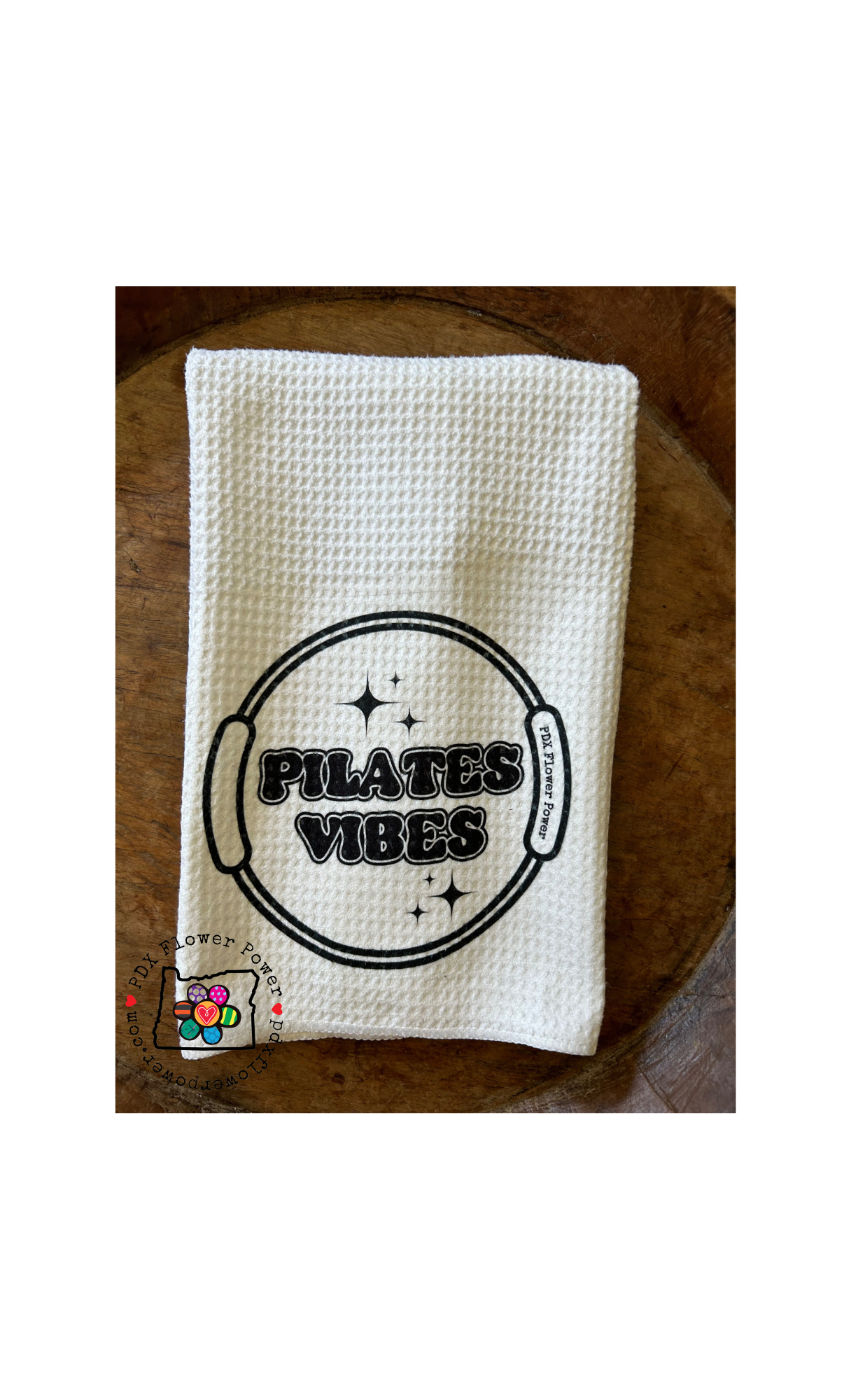 Barre Vibes towel