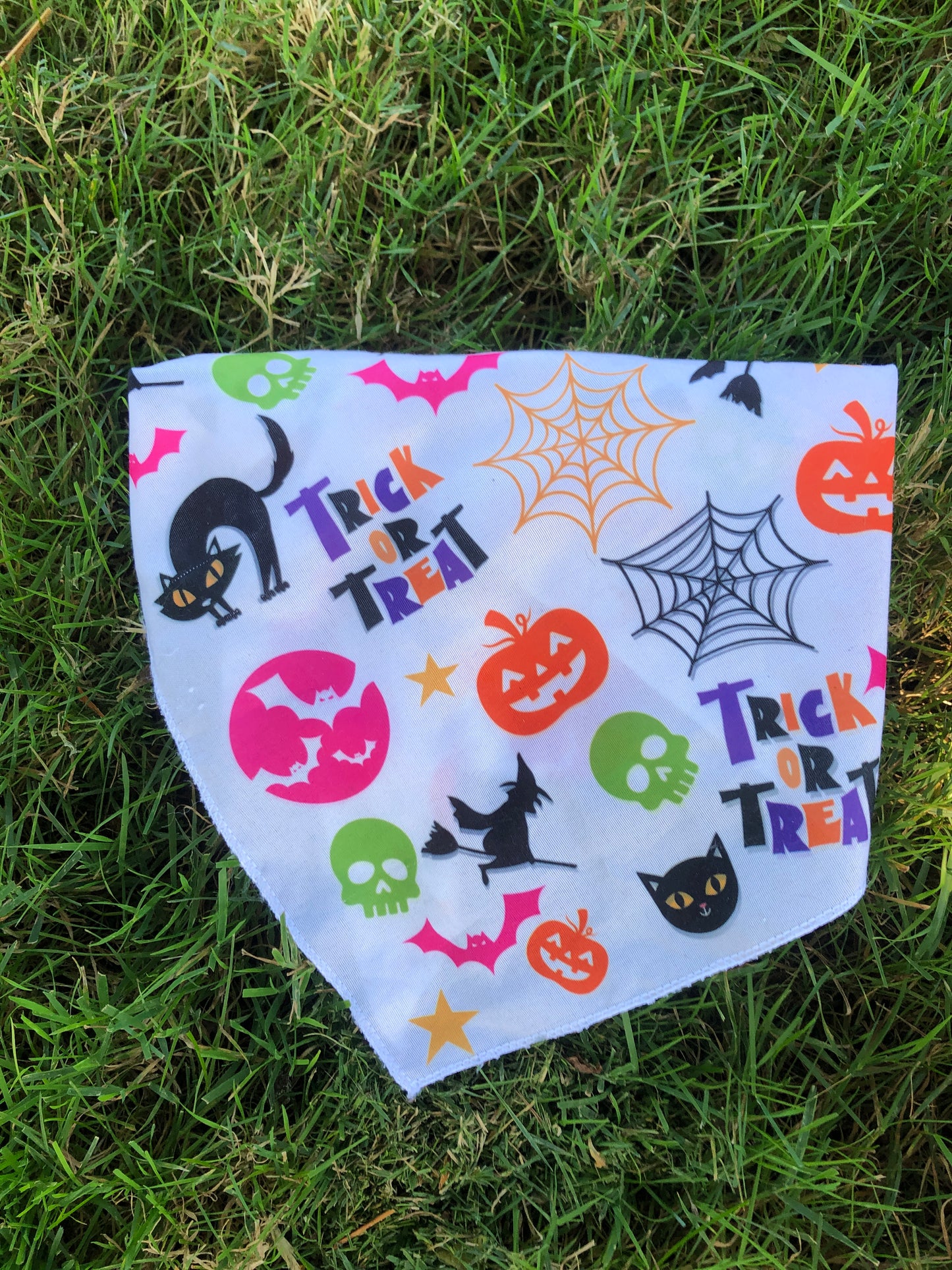 Halloween Dog Bandana ,Custom Dog bandana, Fun dog bandana, custom dog gifts, summer fun dog accessories, good dog gift
