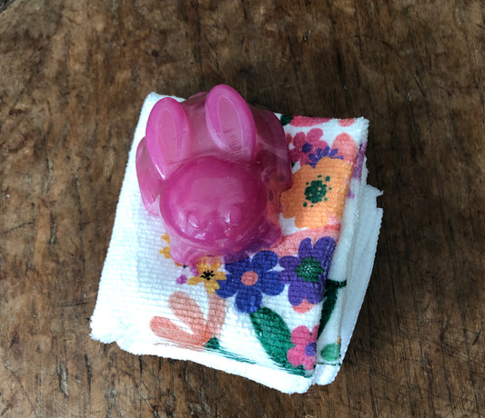 Spring Bunny towel & soap Set