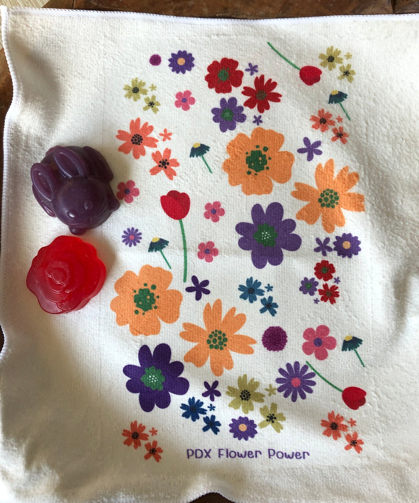 Flower Power towel & soap Set