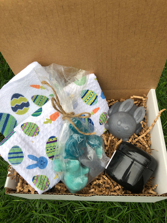 Festive Easter Towel and soap set