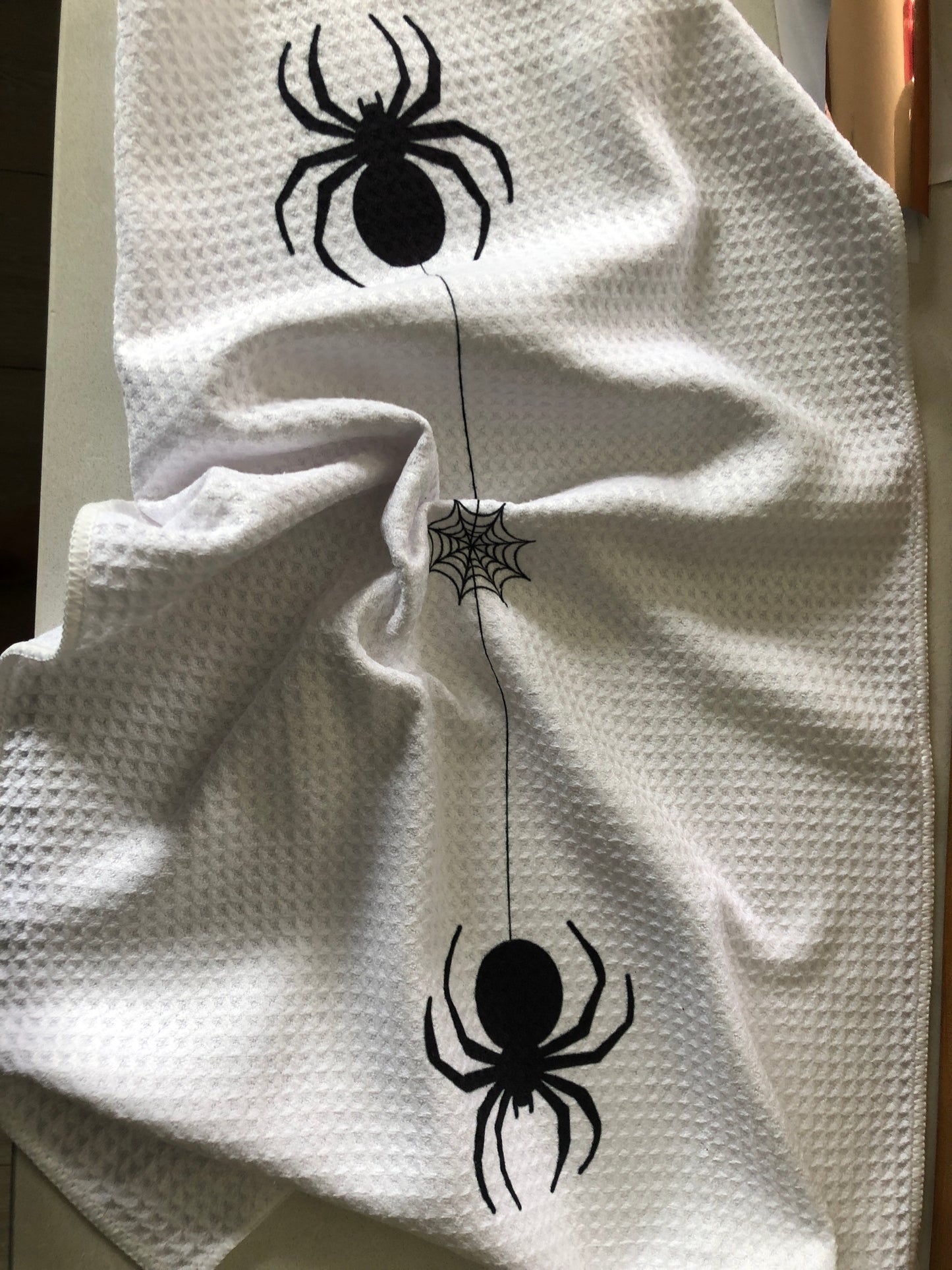 Trick or Treat / Spooky Spider Halloween Towel Set