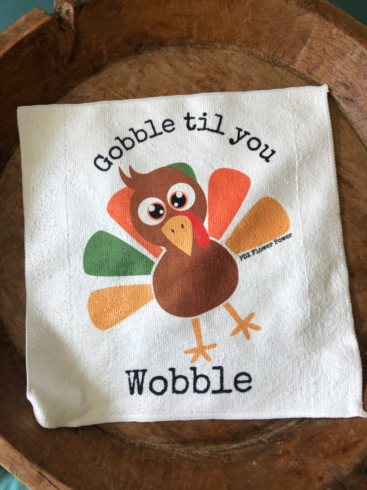 Leftovers are for quitters/ Gobble til you wobble towel set, Kids washcloth set, Turkey towels, Festive Fall towel set, Fun turkey themed gift/ kids towels 16" x 16" Turkey towel 12" x 12"
