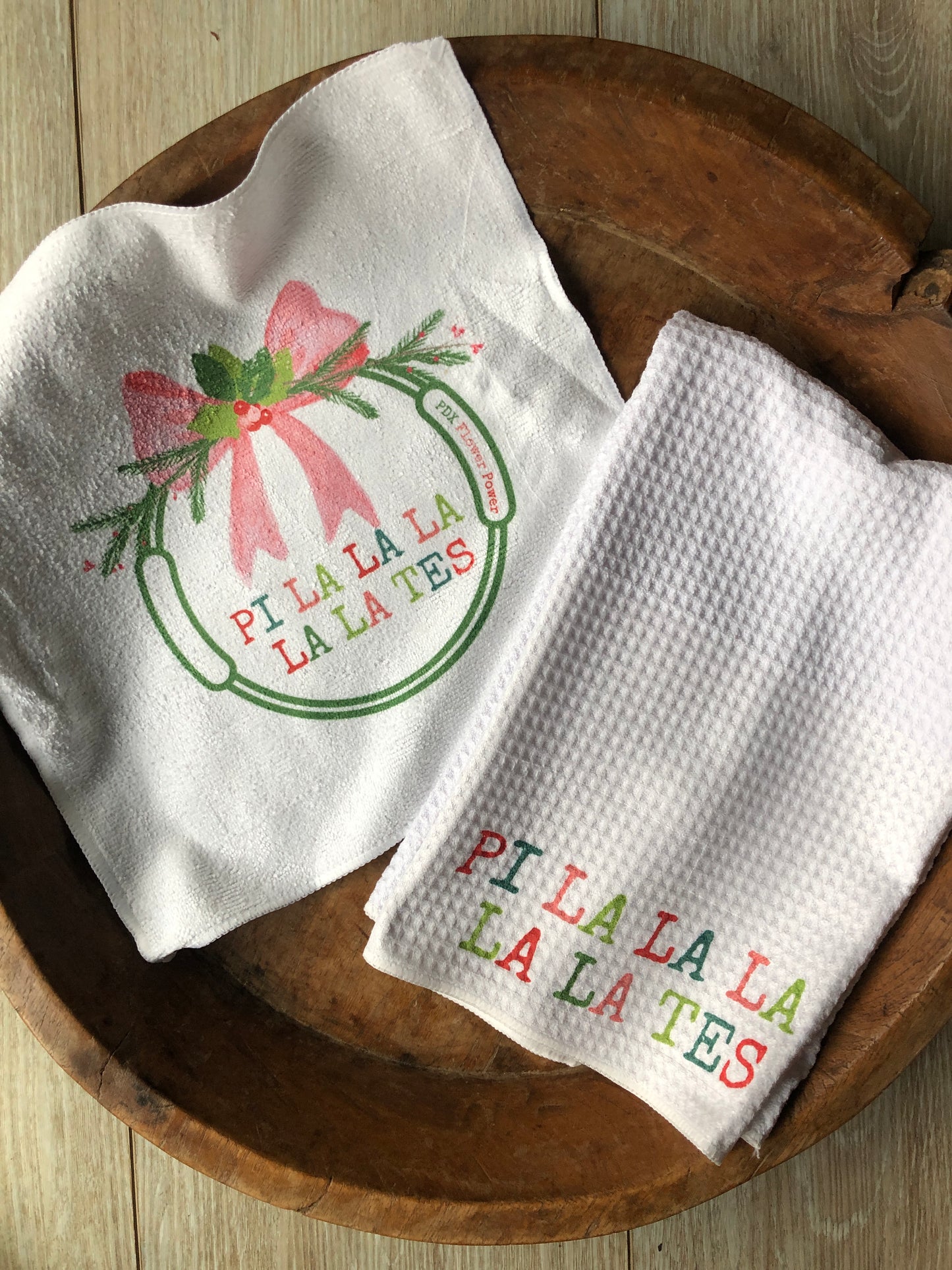 Pi la la la la la tes gift set, Pilates towel and soap set,Pilates student gifts, Pilates Love, Pilates instructor gift, love