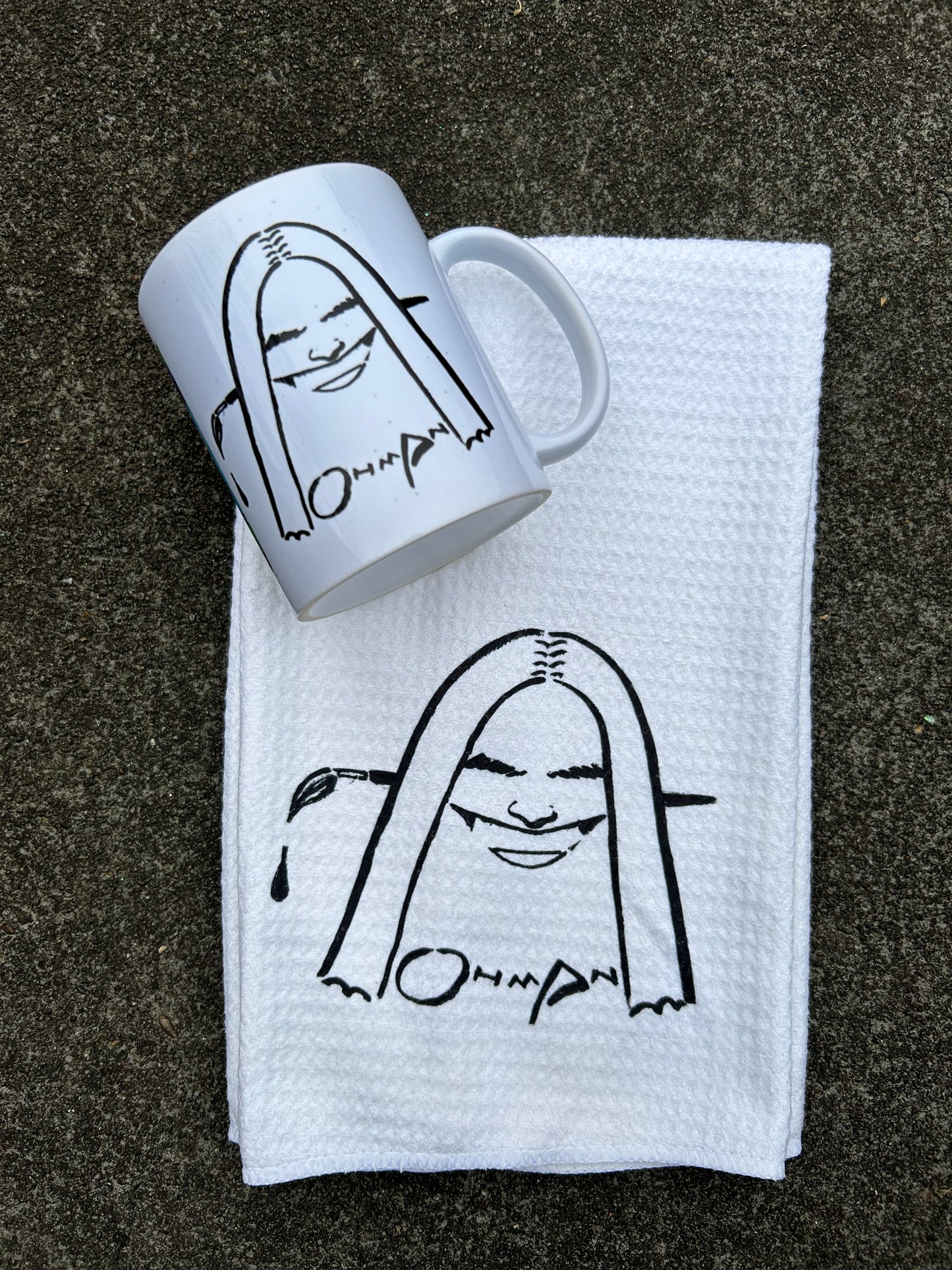 Jack Ohman Mug & Towel Set