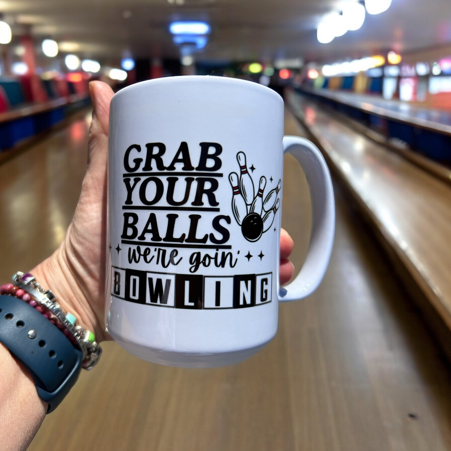 Funny Bowling Mug