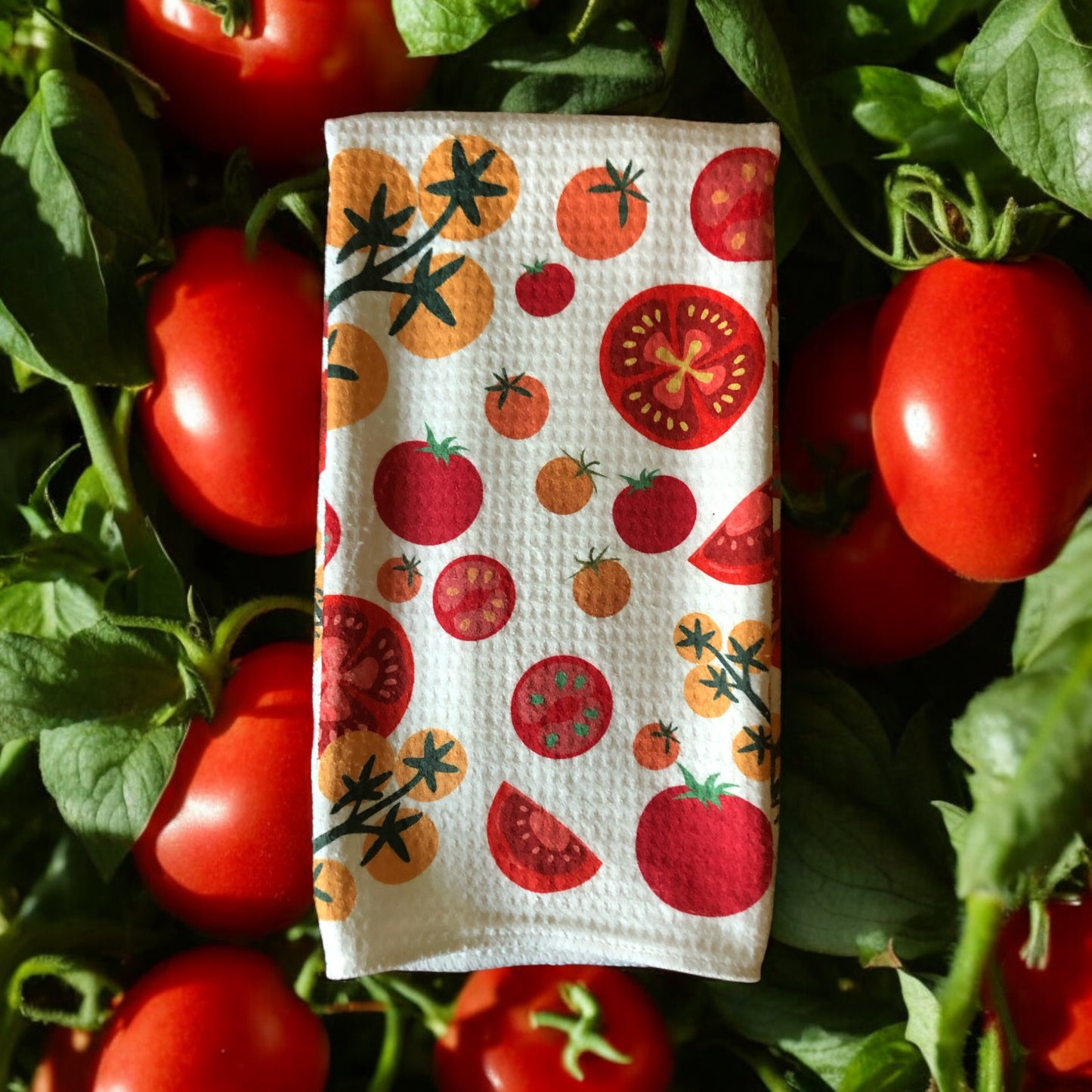Tomato Towel Trio Gift Set - Garden Kitchen Towels | PDX Flower Power