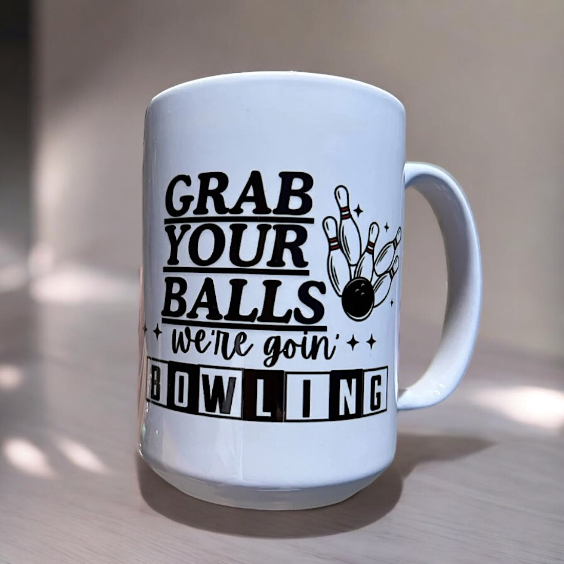 Funny Bowling Mug