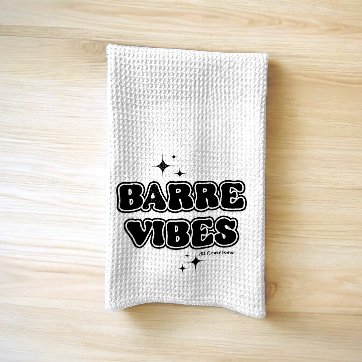 Barre Vibes towel