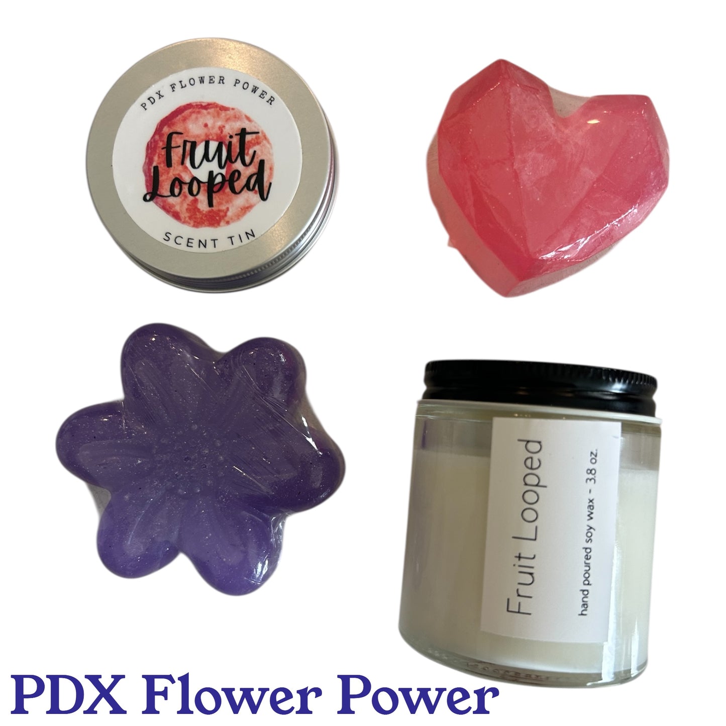 Fruit Looped Candle & Soap Gift Set - Scent Tin | PDX Flower Power