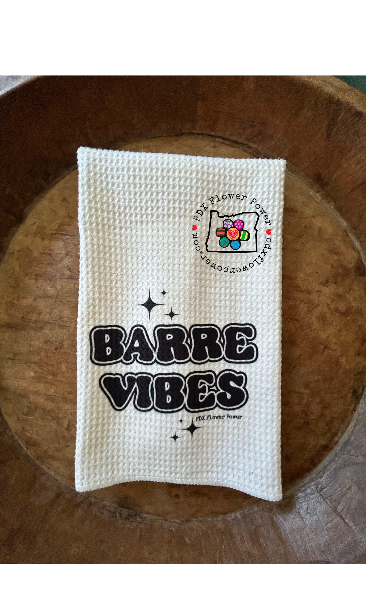 Barre Vibes towel