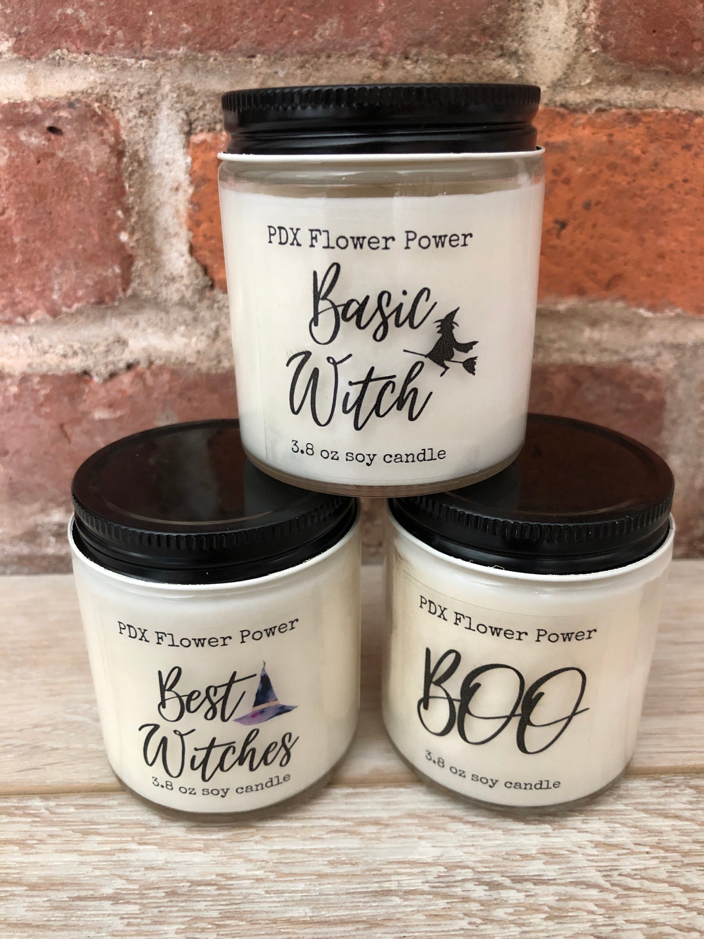 PDX Flower Power Soy candle 7.8 oz.
