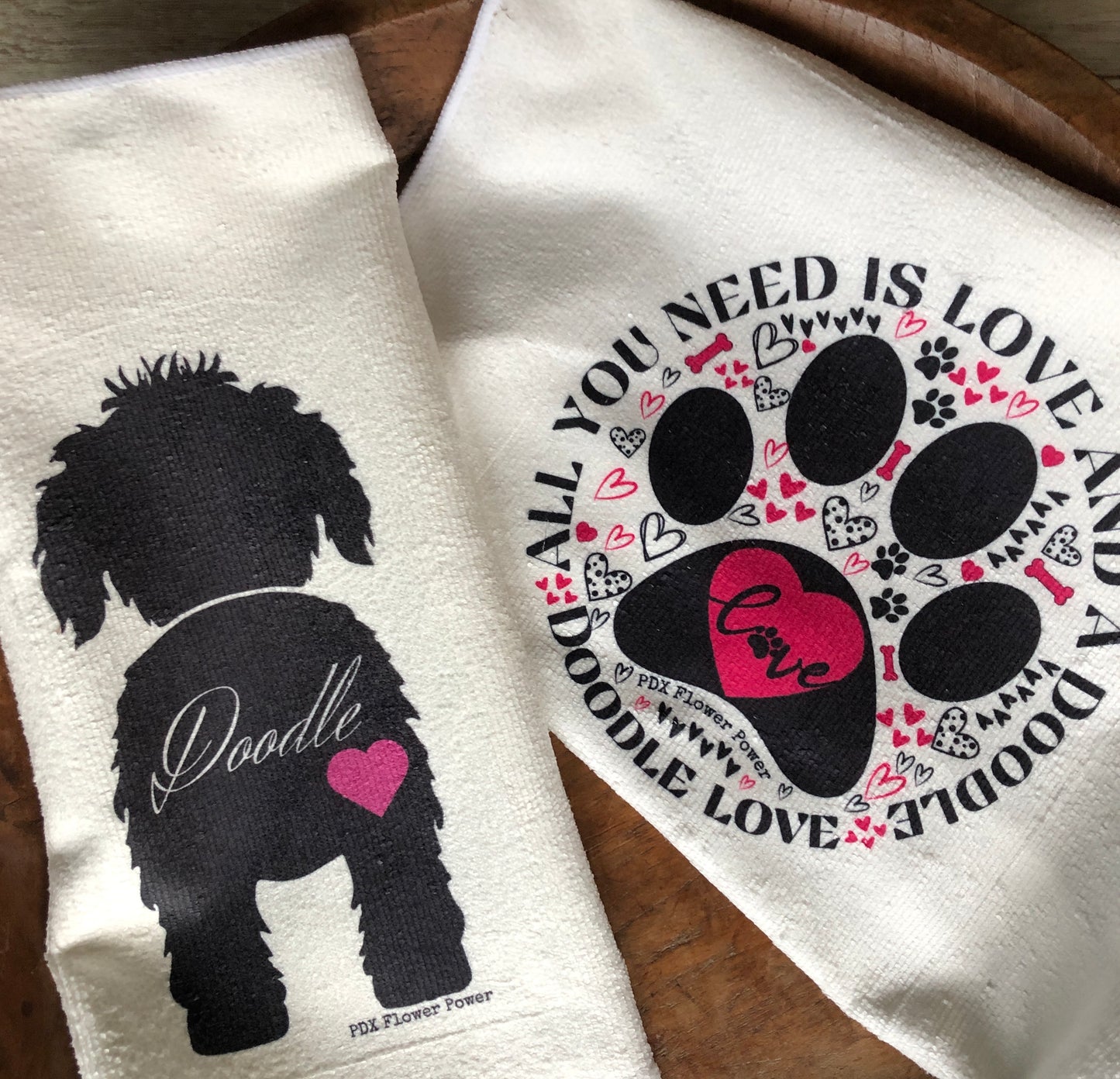 Doodle love gift set, "All you Need is Love and a Doodle/Dog " Gift set. Doodle Mom Gift, Doodle Lover gift box, Valentine doodle gift box.