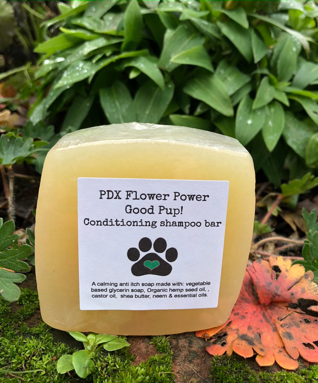 PDX Flower Power "Good Pup Shampoo Bar"