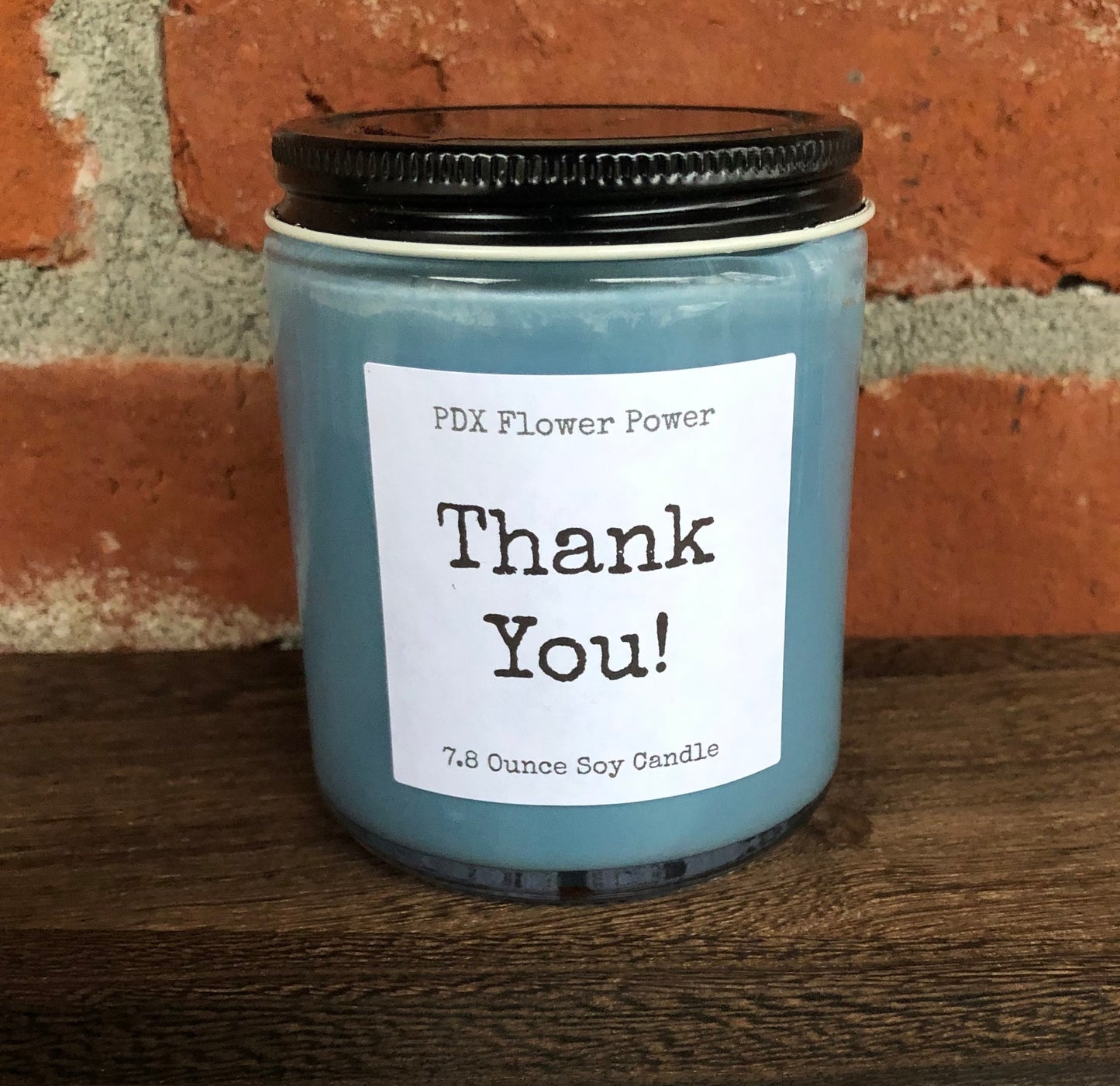 PDX Flower Power "Hug in a Jar" handcrafted soy candle