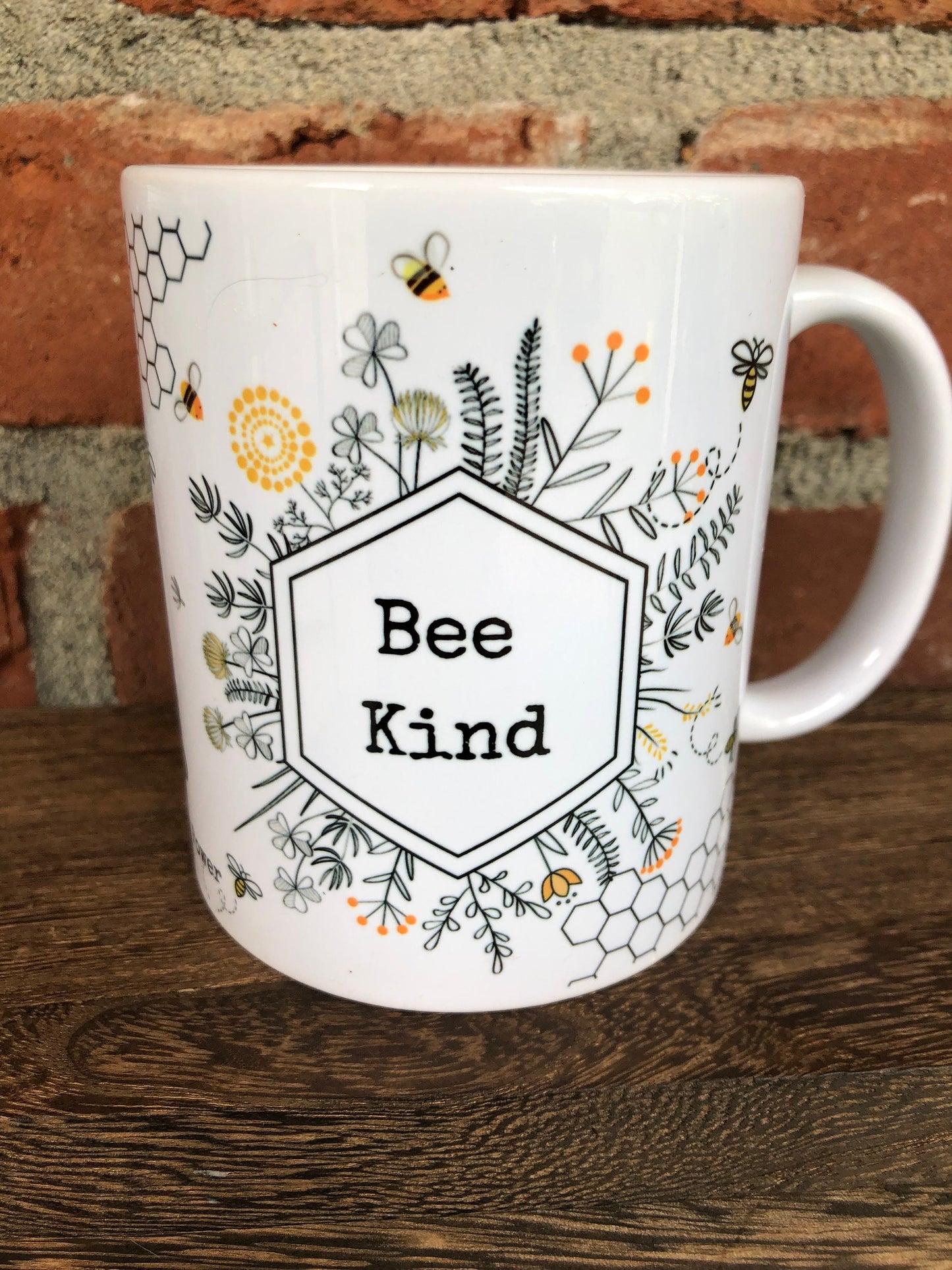 PDX Flower Power "Be kind" mug