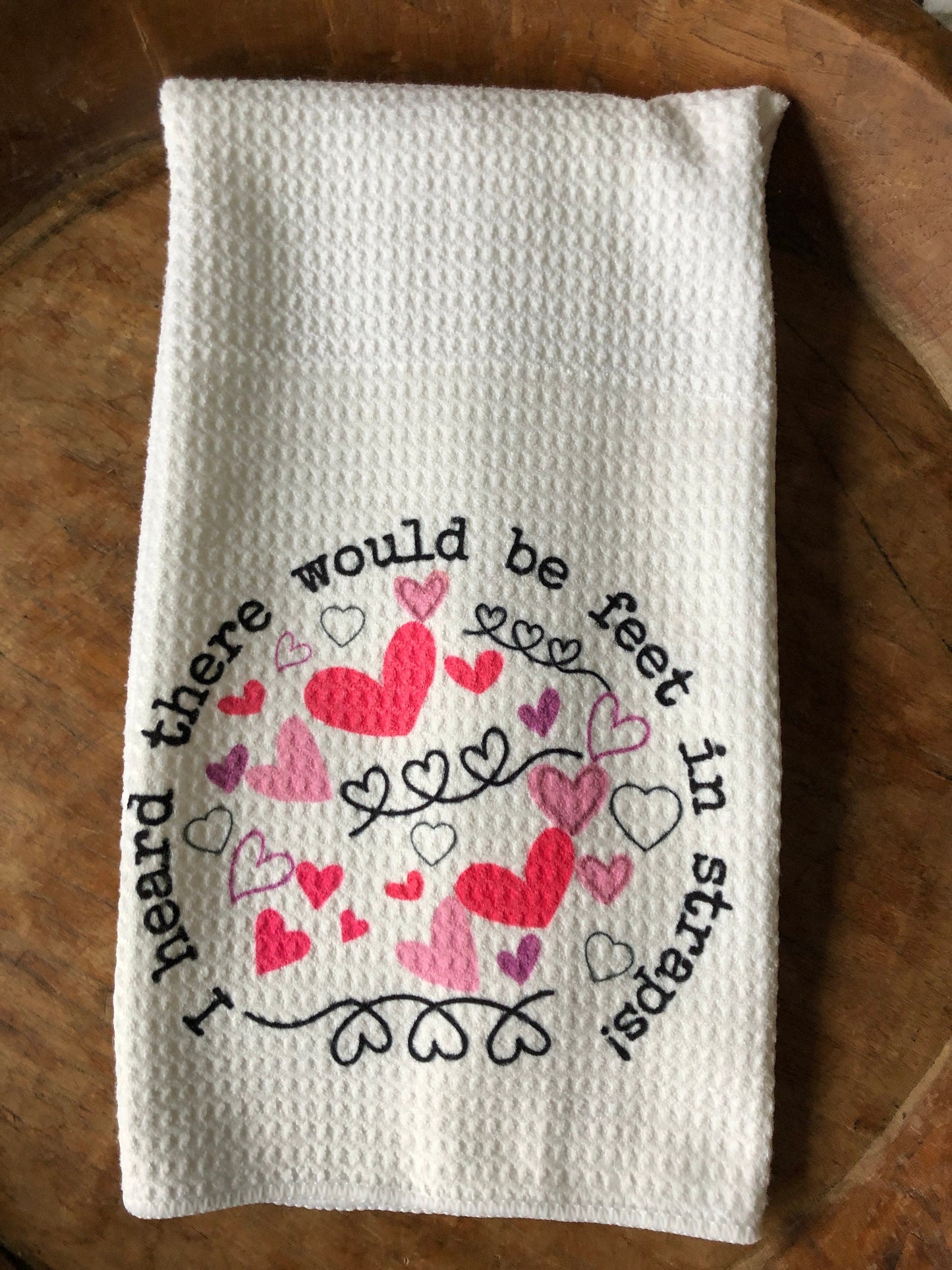 Pilates fun towel  "I heard there would be feet in straps"  pilates gift,Pilates student gifts, Pilates Love,  Pilates